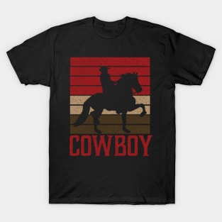 Cowboy Rodeo Gift For Country Lovers, Horse Rider, Vintage graphic T-Shirt